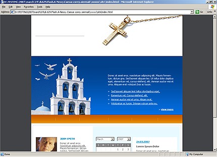 &nbsp;website template