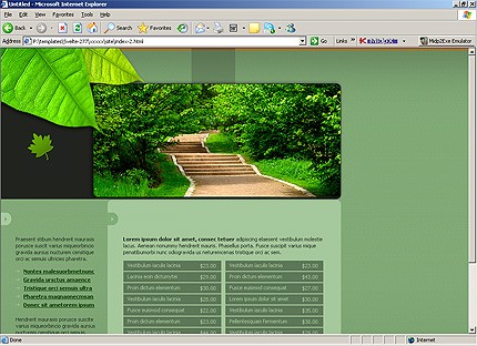 Template #14792, Html Content Page Screenshot