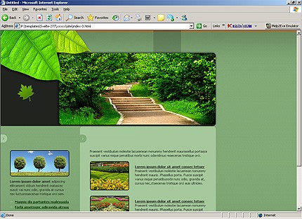Template #14792, Html Content Page Screenshot