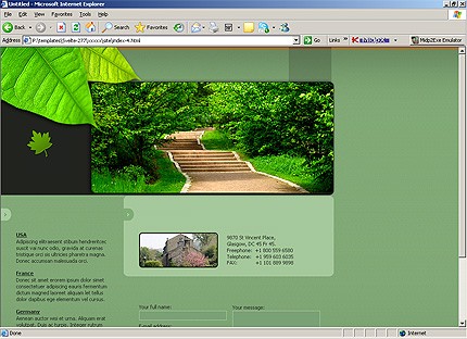 Template #14792, Html Content Page Screenshot