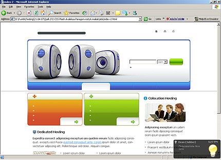Template #14797, Html Content Page Screenshot