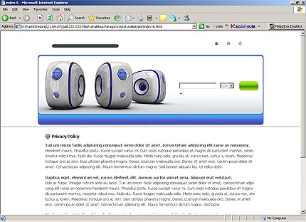Template #14797, Html Content Page Screenshot
