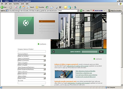 Template #14896, Html Content Page Screenshot