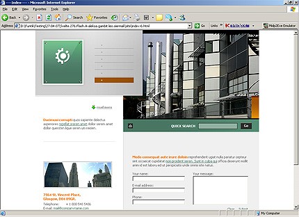 Template #14896, Html Content Page Screenshot