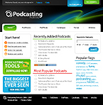 Music web site template 14944