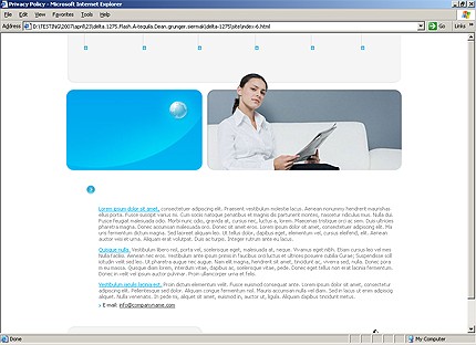 Template #14955, Html Content Page Screenshot