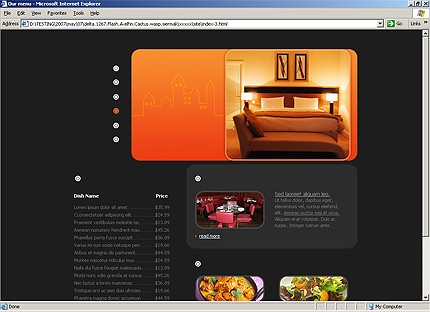 Template #14985, Html Content Page Screenshot