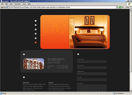 Template #14985, Html Content Page Screenshot