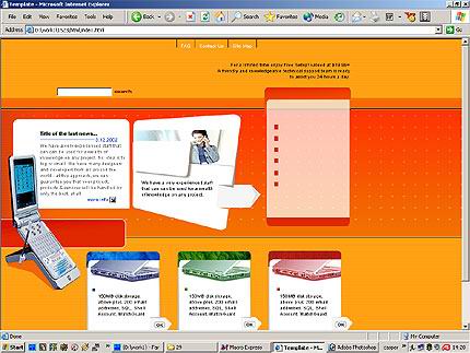 company&nbsp;website template