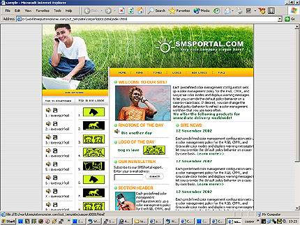 communication&nbsp;website template