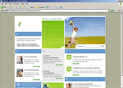 business&nbsp;site template