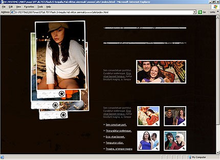 clothes&nbsp;site template