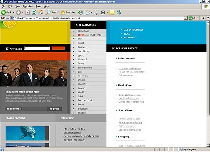 online&nbsp;website template