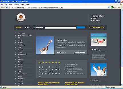 online&nbsp;website template