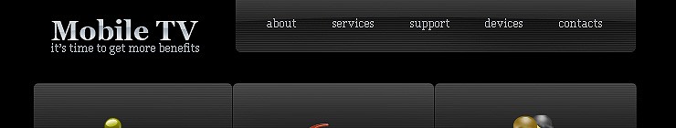 mobile&nbsp;website template