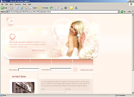 Template #15976, Html Content Page Screenshot