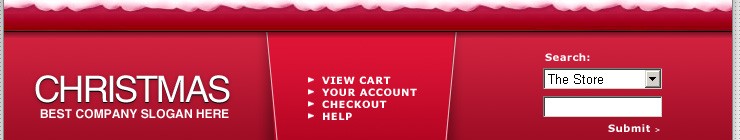 gifts&nbsp;website template