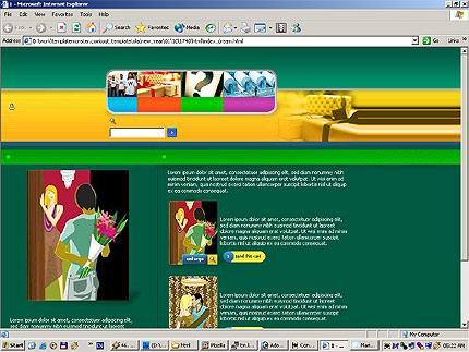 shop&nbsp;website template