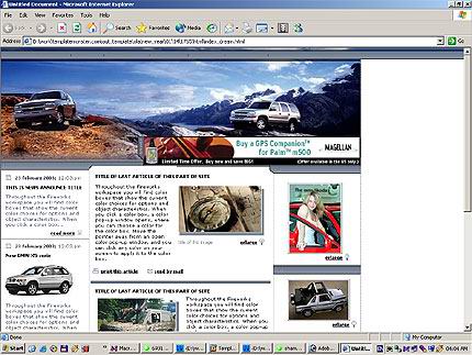dealer&nbsp;website template