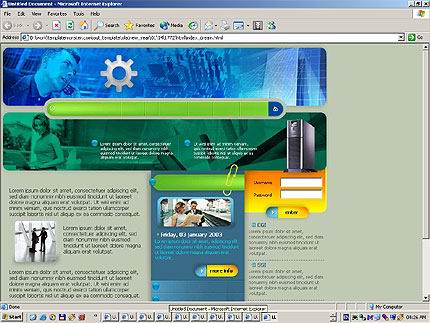 company&nbsp;website template
