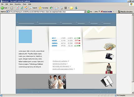 business&nbsp;site template