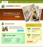 Interior and Furniture web site template 17279