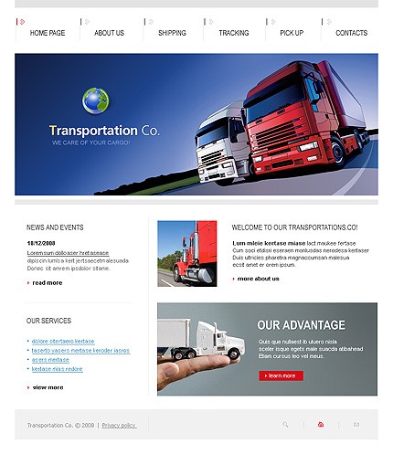 Transportation Template