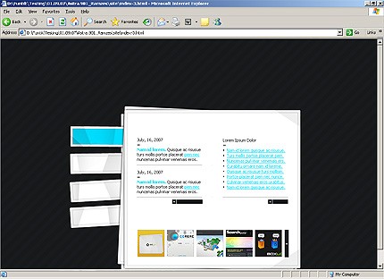 creative&nbsp;site template