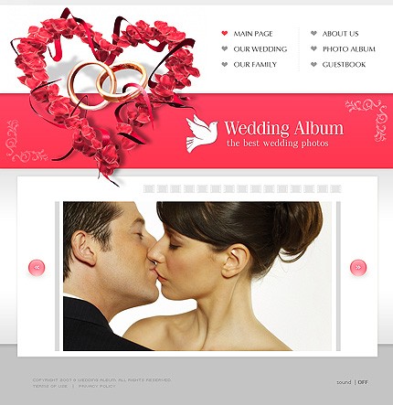 wedding&nbsp;site template