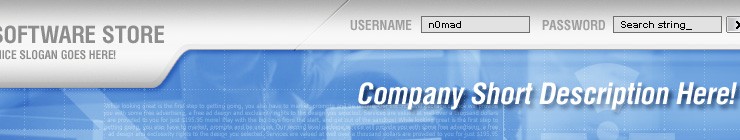 software&nbsp;website template