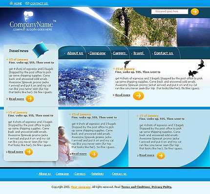 Template #1876, Adobe Photoshop Homepage Screenshot