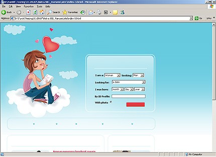 Template #18046, Html Content Page Screenshot