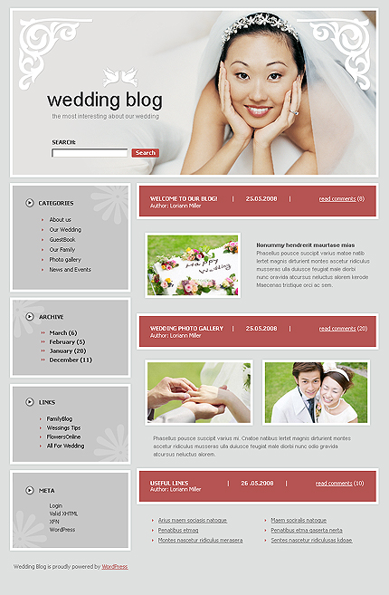 Wedding WordPress Theme