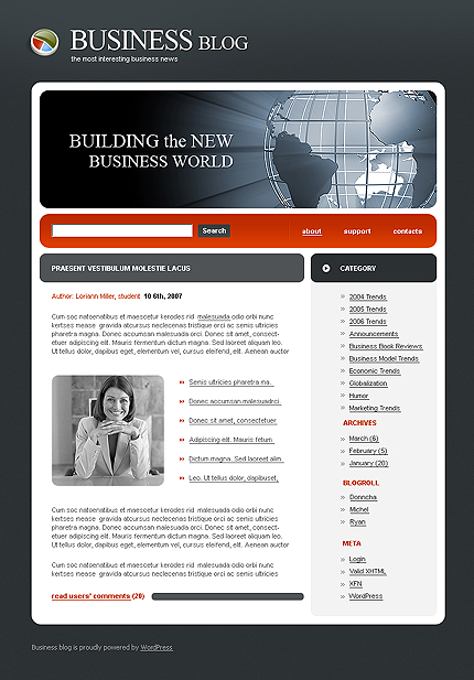 Business WordPress Theme