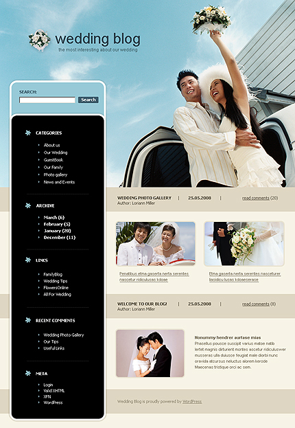 Wedding WordPress Theme