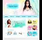 Fashion web site template 18703