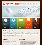 Website Templates. Template #18743