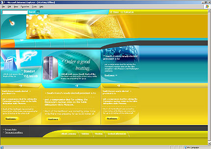 company&nbsp;website template