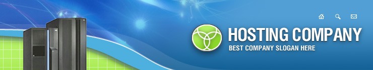 hosting&nbsp;website template