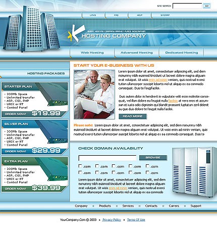 Template #1977, Adobe Photoshop Homepage Screenshot