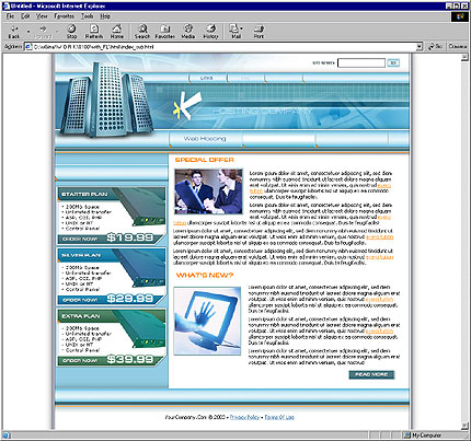 Template #1977, Html Content Page Screenshot