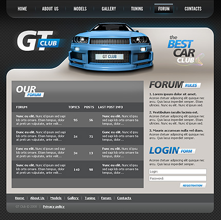 gt&nbsp;site template