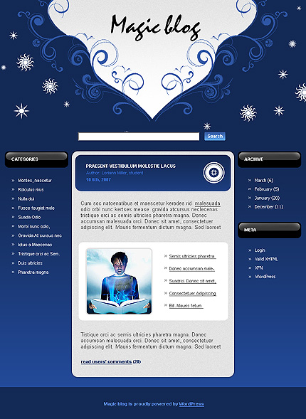 Magic WordPress Theme