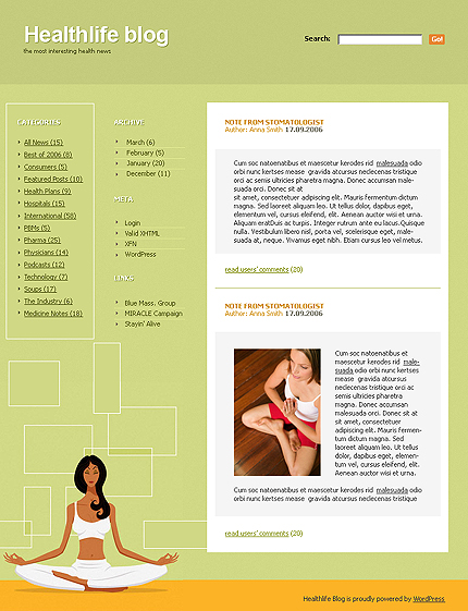 Healthlife WordPress Theme