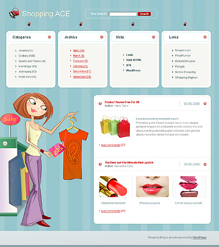 Shopping WordPress Theme
