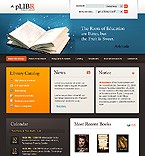 Education web site template 19812