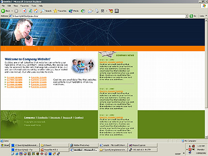 company&nbsp;website template
