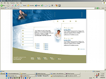 company&nbsp;website template