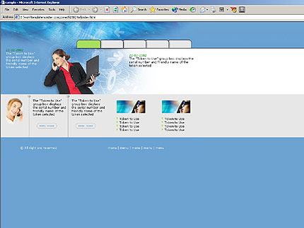 company&nbsp;website template