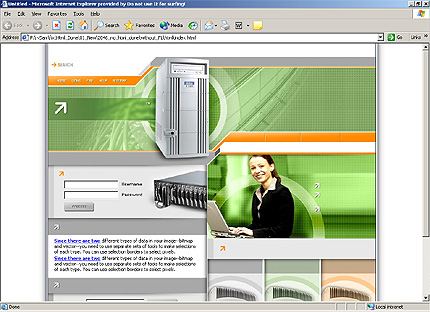 company&nbsp;website template